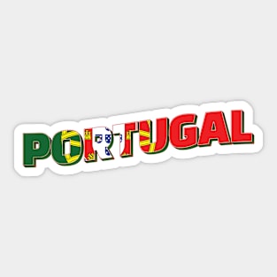 Portugal Vintage style retro souvenir Sticker